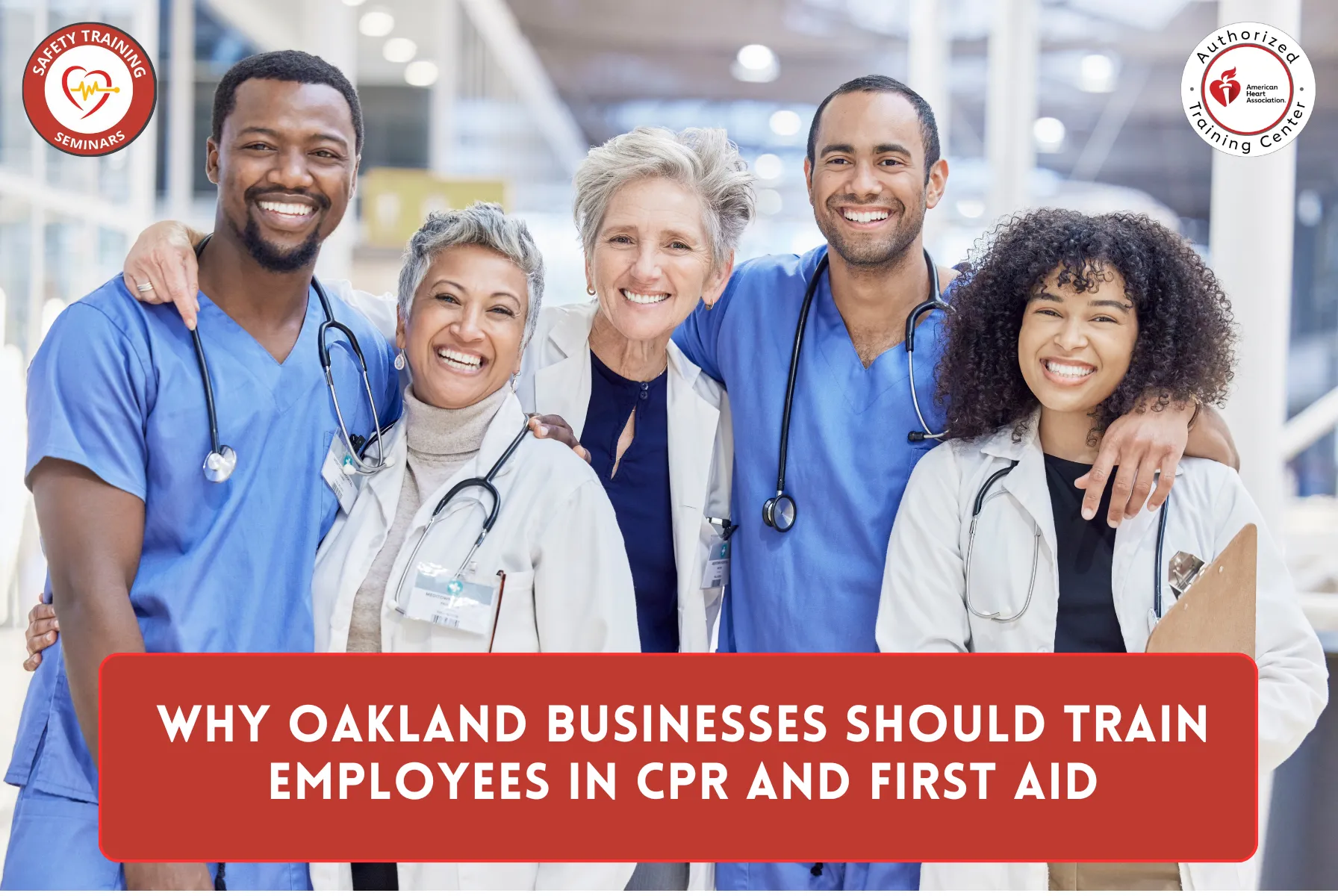 Why Oakland Businesses Should Train Employees in CPR and First Aid